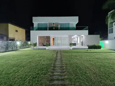 Casa de Condomínio com 4 Quartos à venda, 600m² no Busca Vida (Abrantes), Camaçari