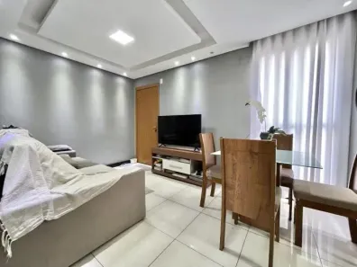 Apartamento com 2 Quartos à venda, 45m² no Chácaras Reunidas Santa Terezinha, Contagem