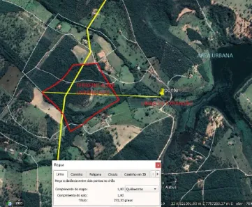 Terreno / Lote / Condomínio à venda, 1m² no Centro, Cláudio