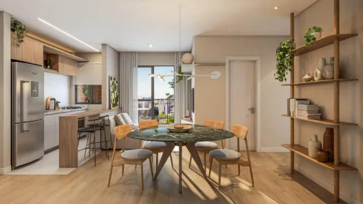 Apartamento com 2 Quartos à venda, 55m² no Loteamento Montparnasse, Almirante Tamandaré