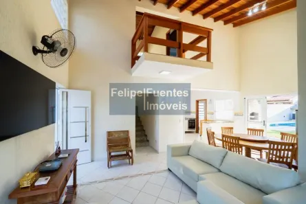 Casa de Condomínio com 5 Quartos para venda ou aluguel, 230m² no Morada da Praia, Bertioga