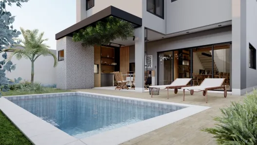 Casa de Condomínio com 3 Quartos à venda, 165m² no Rosa de Leiria Condomínio Horizontal, Goianira