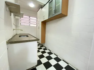 Apartamento com 1 Quarto para alugar, 45m² no Ponta da Praia, Santos