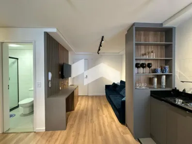 Apartamento com 1 Quarto para alugar, 33m² no Centro, Curitiba