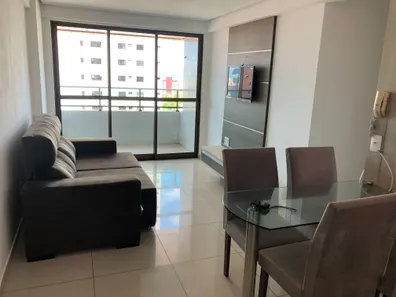 Apartamento com 2 Quartos para alugar, 60m² no Manaíra, João Pessoa