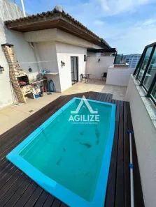 Cobertura com 2 Quartos para alugar, 100m² no Glória, Macaé
