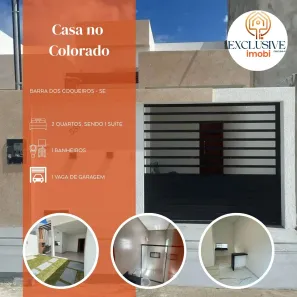 Casa com 2 Quartos à venda, 80m² no Luar da Barra, Barra dos Coqueiros