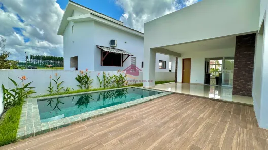 Casa de Condomínio com 3 Quartos à venda, 140m² no Condomínio Fazenda Real Residence, Pedras de Fogo