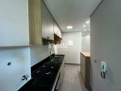Apartamento com 2 Quartos para alugar, 62m² no Marapé, Santos