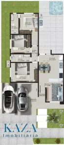 Casa de Condomínio com 2 Quartos à venda, 109m² no Parque Rio Branco, Valparaíso de Goiás