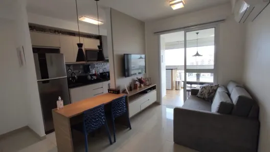 Apartamento com 1 Quarto para alugar, 48m² no Ponta da Praia, Santos