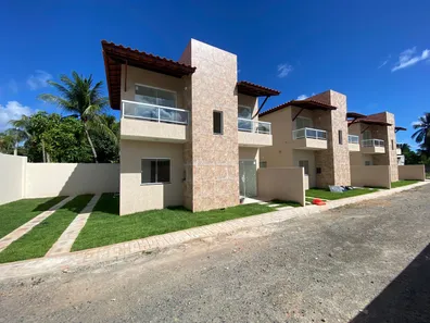 Casa de Condomínio com 3 Quartos à venda, 90m² no Jauá (Abrantes), Camaçari