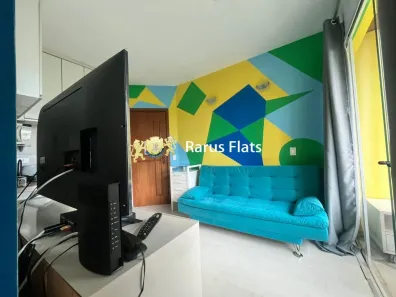 Flat com 1 Quarto para alugar, 45m² no Paraíso do Morumbi, São Paulo
