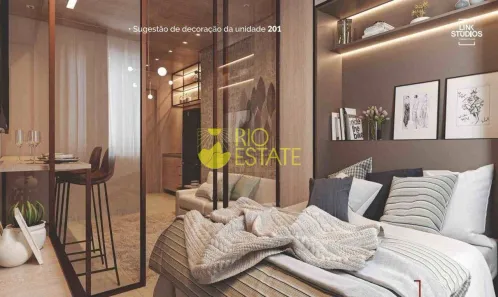 Flat com 1 Quarto à venda, 24m² no Jardim Belvedere, Volta Redonda