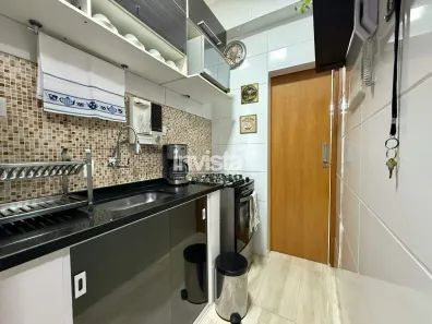 Kitnet com 1 Quarto à venda, 32m² no Ponta da Praia, Santos