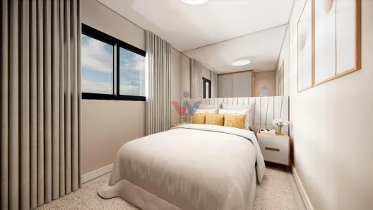 Apartamento com 2 Quartos à venda, 43m² no Loteamento Bieda, Campo Largo