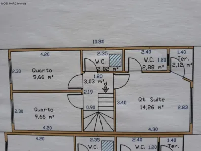 Sobrado com 3 Quartos para alugar, 140m² no Jardim Camila, Mogi das Cruzes
