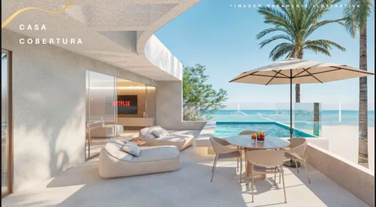 Cobertura com 4 Quartos à venda, 257m² no Maracaipe, Ipojuca