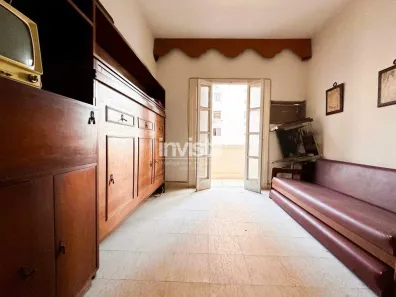 Kitnet com 1 Quarto à venda, 40m² no Boqueirão, Santos