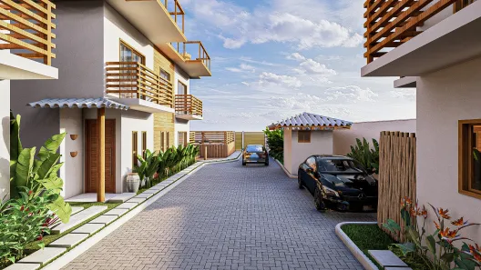 Casa de Condomínio com 3 Quartos à venda, 142m² no Arraial D'Ajuda, Porto Seguro