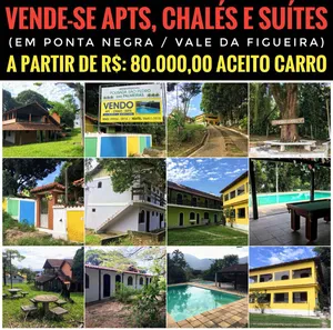 Apartamento com 1 Quarto à venda, 50m² no Vale da Figueira (Ponta Negra), Maricá