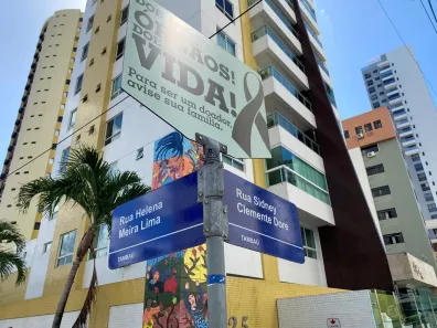 Apartamento com 3 Quartos para alugar, 129m² no Tambaú, João Pessoa