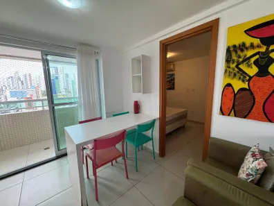 Apartamento com 1 Quarto para alugar, 60m² no Tambaú, João Pessoa