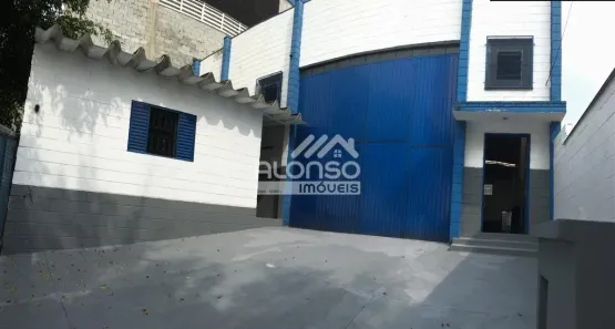 Galpão / Depósito / Armazém para venda ou aluguel, 350m² no Parque Laguna, Taboão da Serra