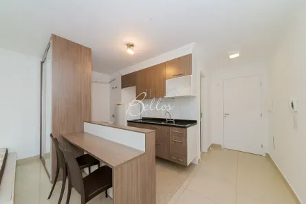 Apartamento com 1 Quarto para alugar, 32m² no Campina do Siqueira, Curitiba