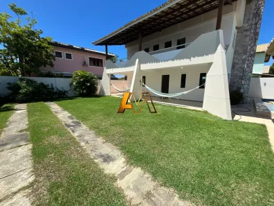 Casa de Condomínio com 4 Quartos à venda, 308m² no Guarajuba (Monte Gordo), Camaçari