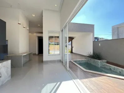 Casa de Condomínio com 3 Quartos à venda, 160m² no Jardins Bolonha, Senador Canedo