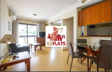 Flat com 1 Quarto para alugar, 45m² no Cerqueira César, São Paulo