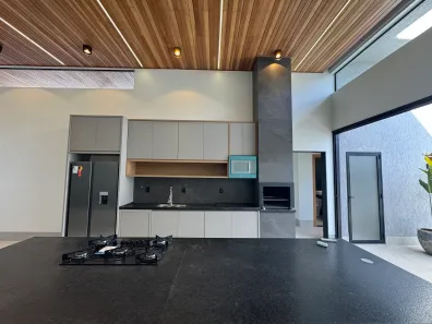 Casa de Condomínio com 3 Quartos à venda, 196m² no Jardins Nápoles, Senador Canedo