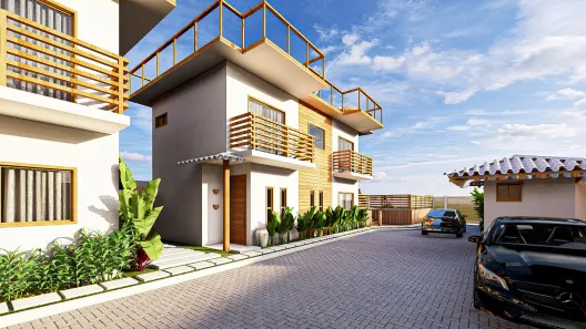Casa de Condomínio com 3 Quartos à venda, 142m² no Arraial D'Ajuda, Porto Seguro