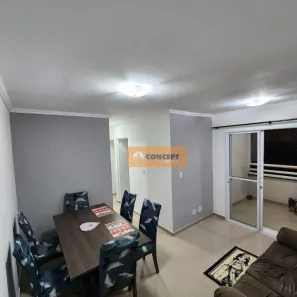 Apartamento com 2 Quartos para alugar, 53m² no Parque Santa Rosa, Suzano