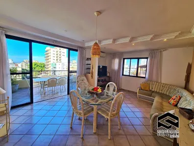 Cobertura com 4 Quartos para alugar, 115m² no Enseada, Guarujá