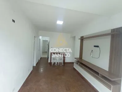 Apartamento com 3 Quartos para alugar, 80m² no Itararé, São Vicente