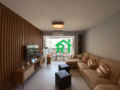Apartamento com 3 Quartos para alugar, 115m² no Pitangueiras, Guarujá