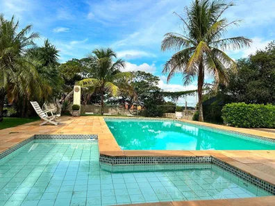 Fazenda / Sítio / Chácara com 6 Quartos para venda ou aluguel, 312m² no Residencial Praia dos Namorados, Americana