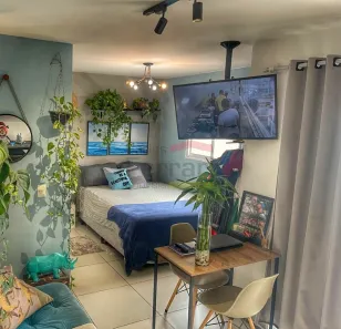 Apartamento com 1 Quarto para alugar, 26m² no Sé, São Paulo