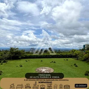 Fazenda / Sítio / Chácara com 5 Quartos à venda, 1070m² no Núcleo Rural Lago Oeste, Brasília
