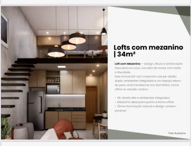 Loft com 1 Quarto à venda, 35m² no São Francisco, Niterói