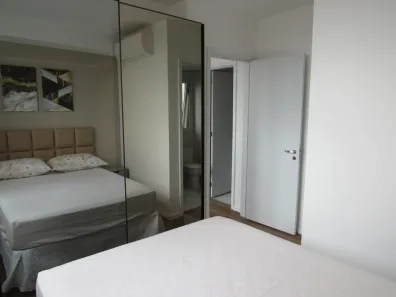 Apartamento com 1 Quarto para alugar, 48m² no Vila São Francisco (Zona Sul), São Paulo