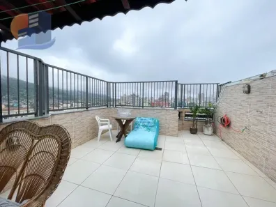 Cobertura com 3 Quartos para alugar, 130m² no Enseada, Guarujá