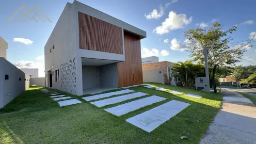 Casa de Condomínio com 4 Quartos à venda, 378m² no Alphaville (Abrantes), Camaçari