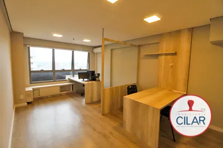 Conjunto Comercial / Sala para alugar, 31m² no Juvevê, Curitiba