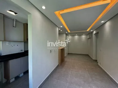 Apartamento com 2 Quartos para alugar, 62m² no Marapé, Santos