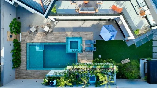 Casa de Condomínio com 9 Quartos à venda, 850m² no Jardim Acapulco, Guarujá