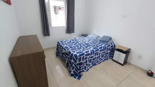Casa de Condomínio com 1 Quarto para alugar, 55m² no Guilhermina, Praia Grande