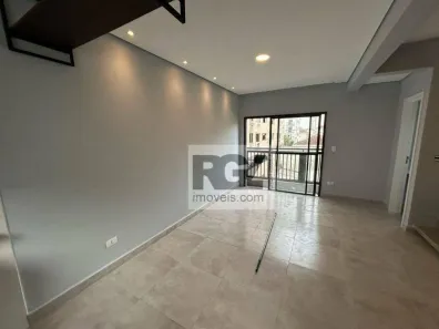 Casa de Condomínio com 2 Quartos para alugar, 116m² no Marapé, Santos